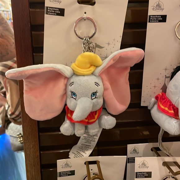 Disney Parks Dumbo Plush Keychain - Picture 2 of 2